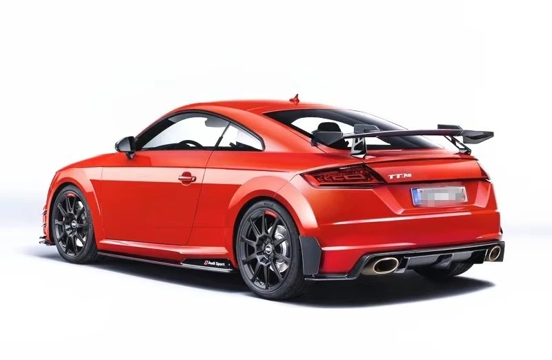 Faldones laterales traseros de fibra de carbono para Audi TTRS MK3 - imagen 2