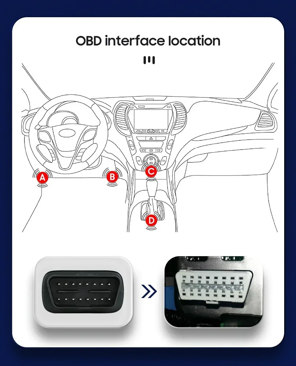 Hizpo escáner OBD2 Bluetooth para Torque Pro y monitor de coche - imagen 4