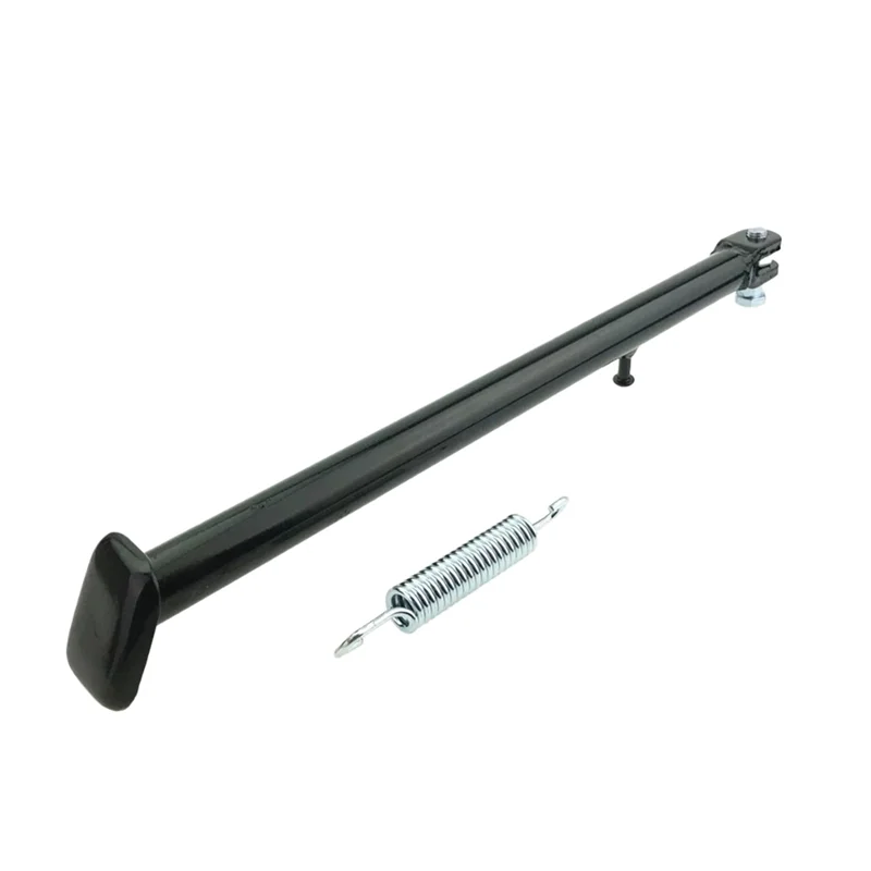 Soporte lateral motocross con tornillo de resorte marco negro