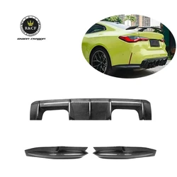 Difusor parachoques trasero OEM fibra de carbono BMW M3 G80/M4 G82