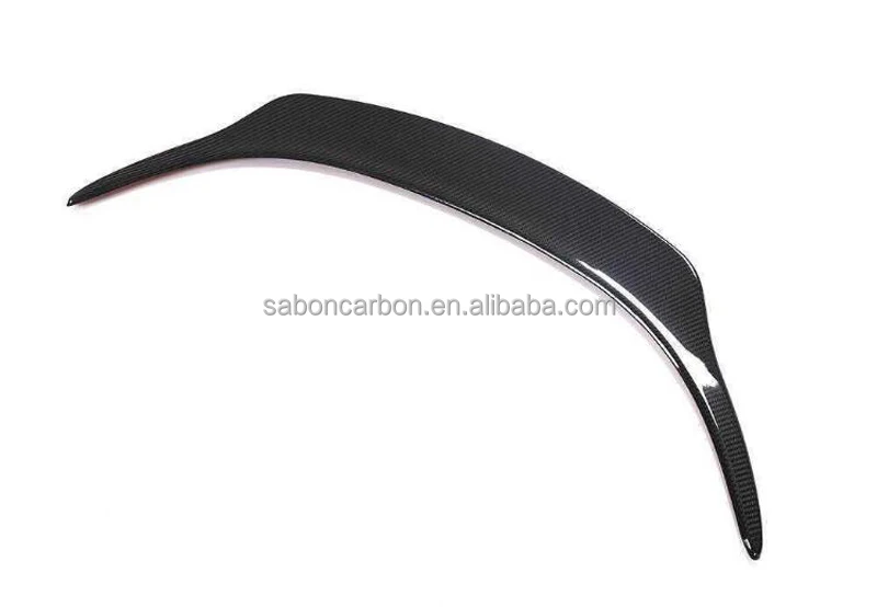 Acabado fibra carbono forjada alerón Supra