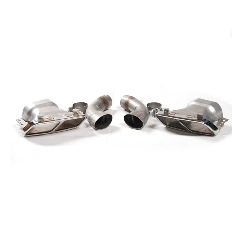Labio parachoques trasero para difusor Mercedes A45 W176 con puntas de escape - imagen 4