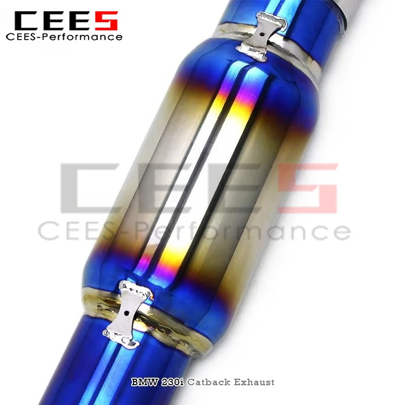 Escape Catback Cees BMW 220i G42 B48 2.0T - imagen 5