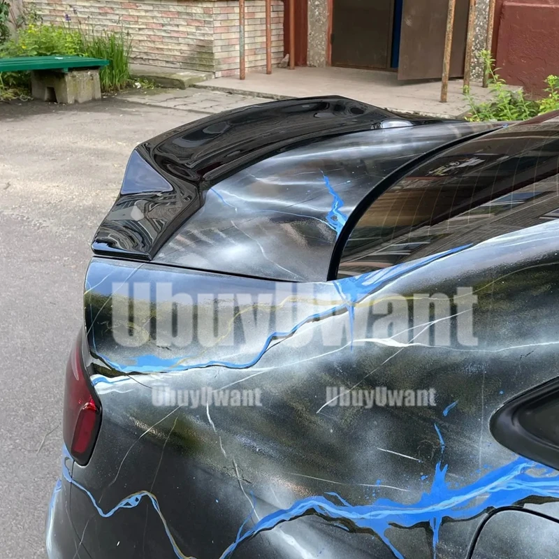 Alerón trasero Audi A4 B8 Limusina R 2009-2016 ABS negro brillante - imagen 3