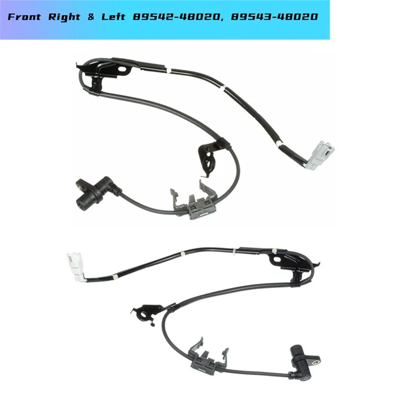 Juego sensores ABS 89542-48020 89543-48020 Toyota Highlander 2001-2004 - imagen 2