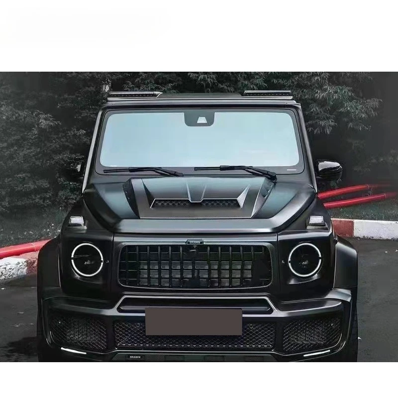 Cubre motor fibra carbono Mercedes-Benz Clase G W463 W464 premium - imagen 3