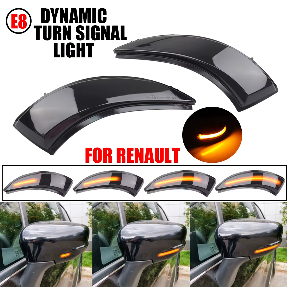 Intermitente dinámico LED Renault Clio IV y Captur (2013-2016)