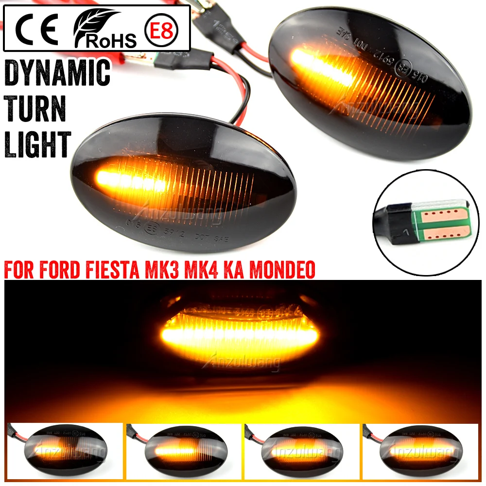 Indicador LED lateral para Fiat 500, Ford Ka y Lancia Ypsilon - imagen 3