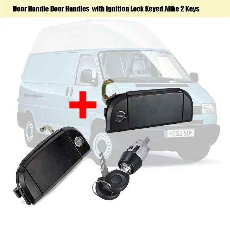 Manija de puerta y cerradura para VW Transporter T4