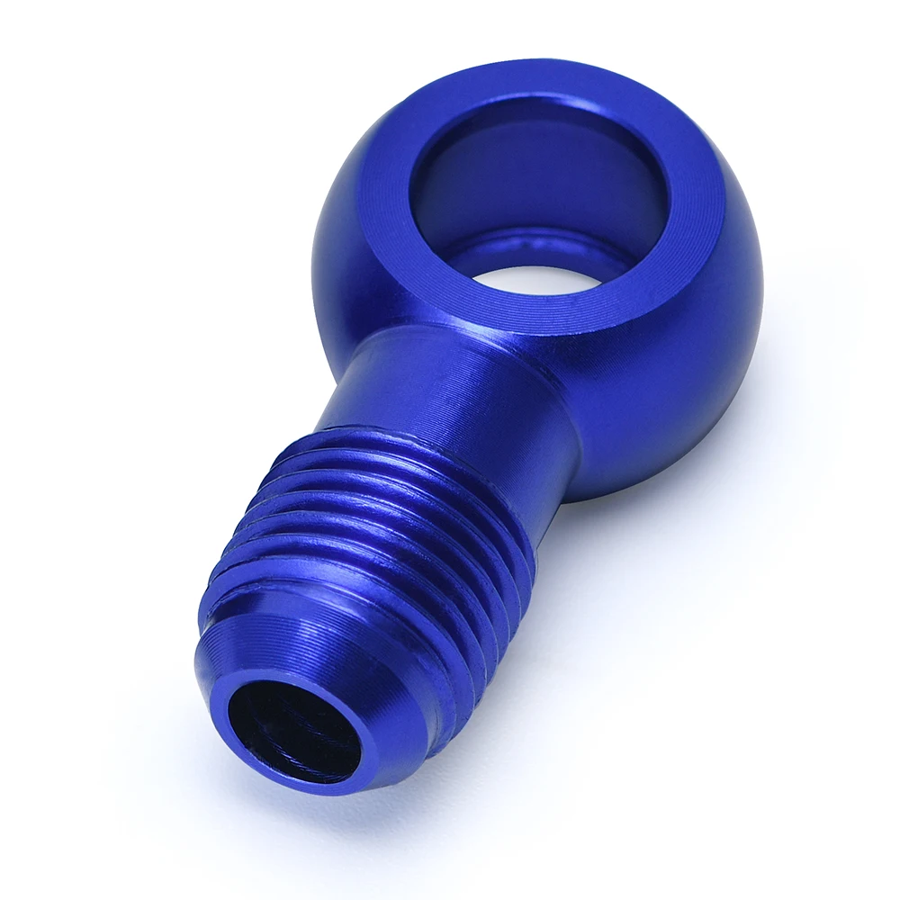 PQY bomba de combustible adaptador Banjo salida aluminio azul - imagen 4
