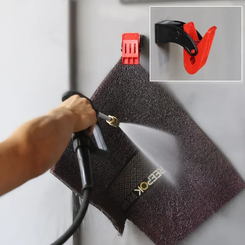Organizador de pared con ganchos para lavado de coches - imagen 4