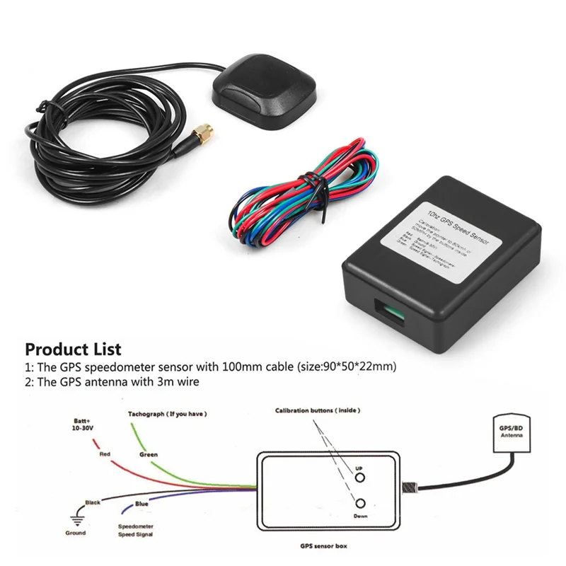 Sensor Velocidad Universal GPS Velocímetro para Coche y Camión - imagen 2