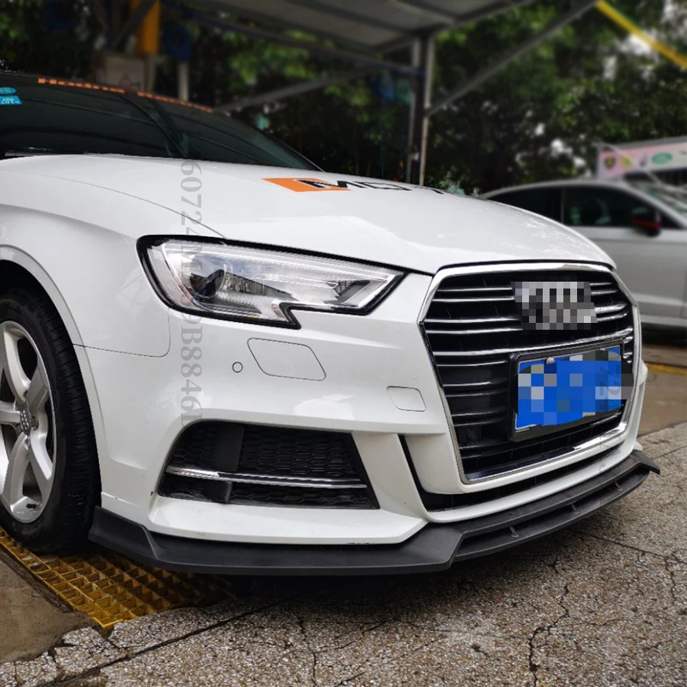 Protector de labio de paragolpes Audi A3/S3 2016-2019 S line - imagen 5