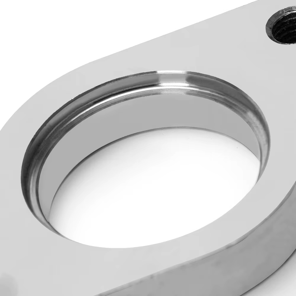 Tubo Wastegate WLR Racing 38mm Acero Inox Brida 2 Pernos - imagen 4