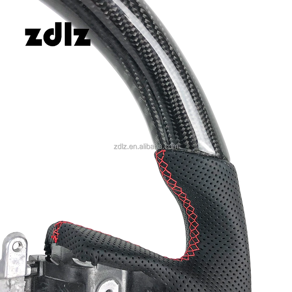 Volante de fibra de carbono personalizable para Toyota Tacoma 2012-2019 - imagen 4