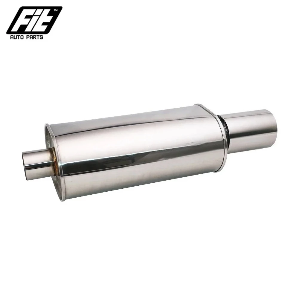 Silenciador Deportivo Alto Flujo Acero Inox 2,5"-4" - imagen 5