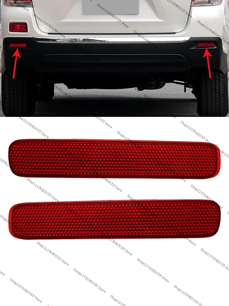 Reflector trasero de paragolpes Toyota Highlander 2011-2014