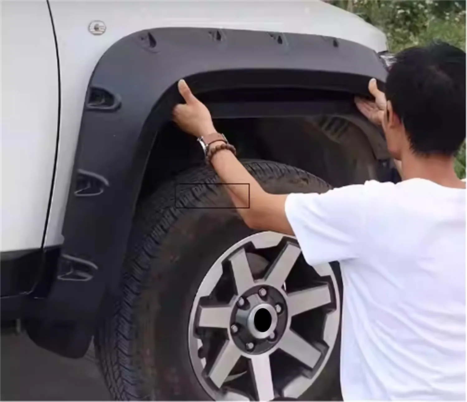 Kit de protectores de paso de rueda para Toyota FJ Cruiser - imagen 3