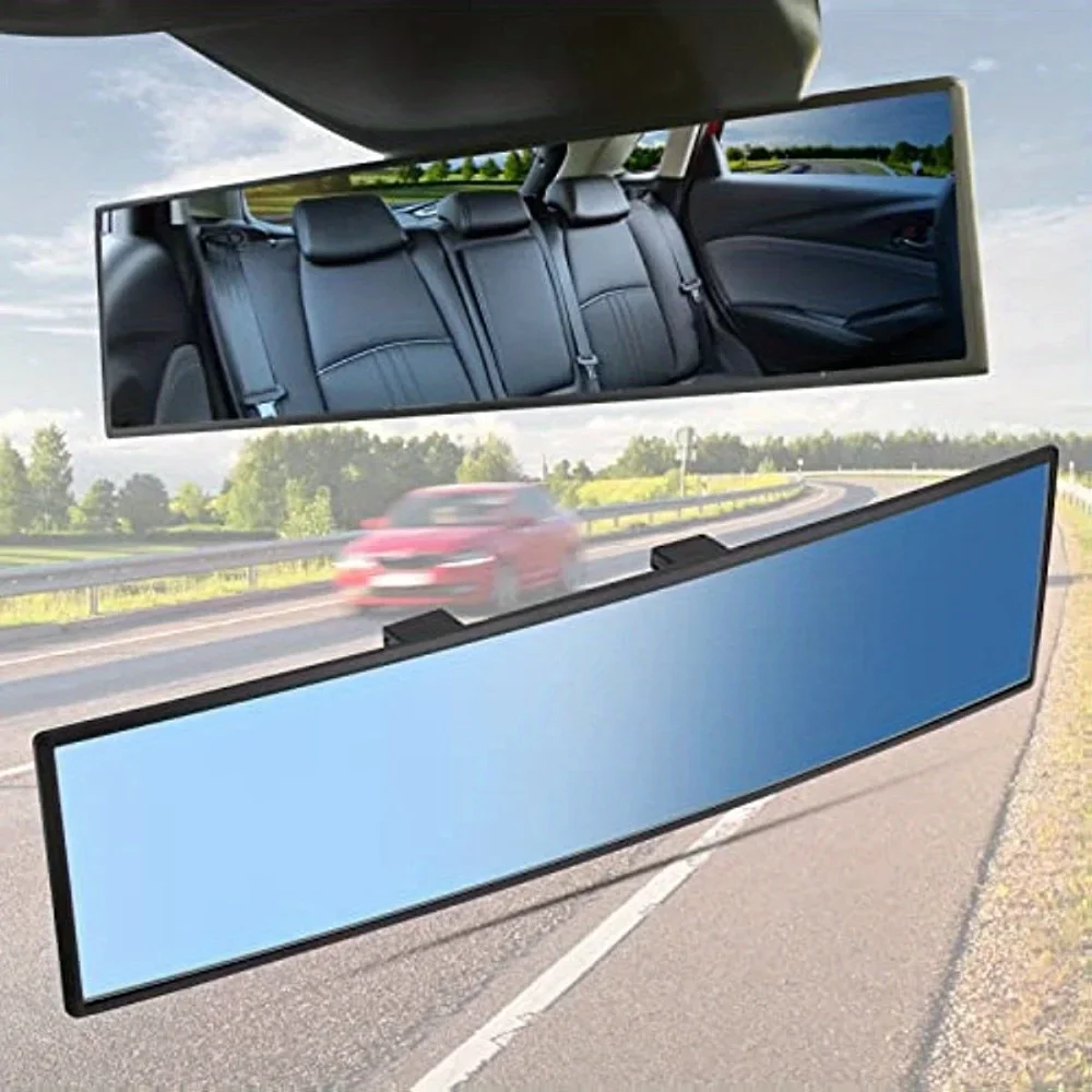 Espejo retrovisor interior para bebé, panorámico y antideslumbrante