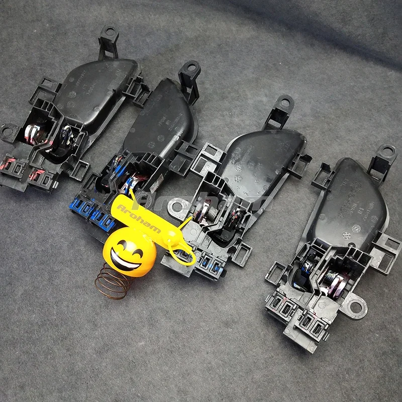 Aroham maneta interior puerta fibra de carbono – Honda Civic - imagen 5