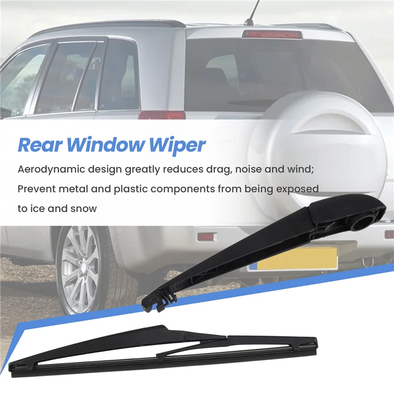 Kit de juego de brazo y limpiaparabrisas trasero de 12 pulgadas para Suzuki Grand Vitara 2005-2015 MK 3 - imagen 4