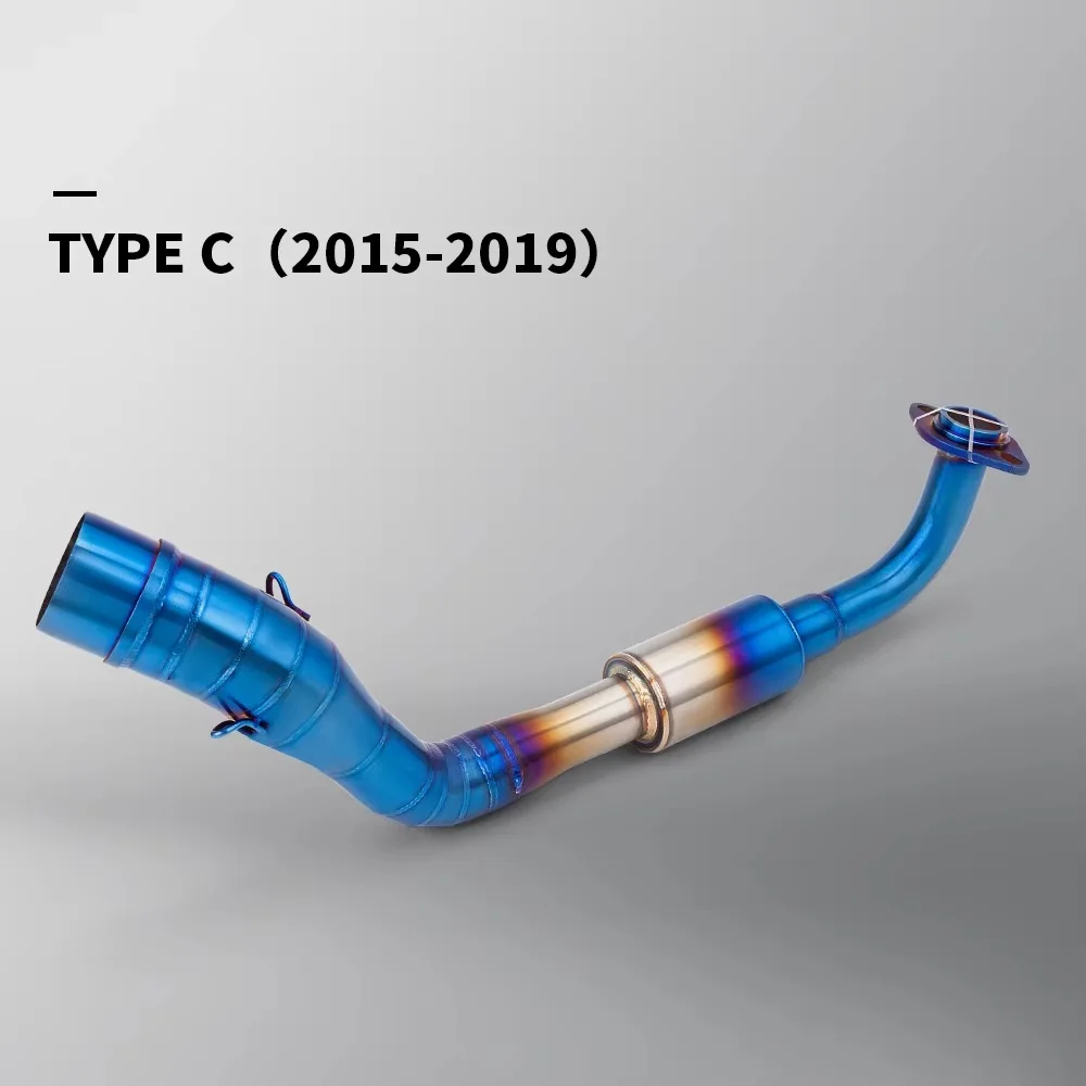 Tubo de escape acero inoxidable Yamaha NMAX 125 y 155 2015-2019 - imagen 5