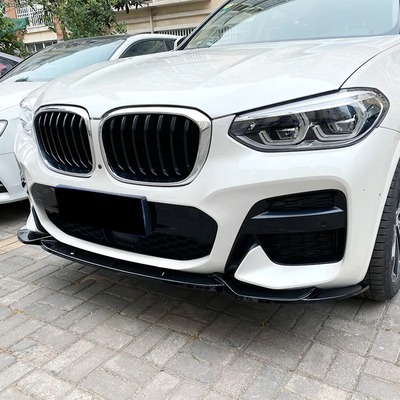 Splitter delantero BMW X3 G01 X4 G02 – Kit labio parachoques 2018-2021 - imagen 4