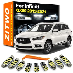 ZITWO Kit de luz LED de lectura interior para Infiniti QX60