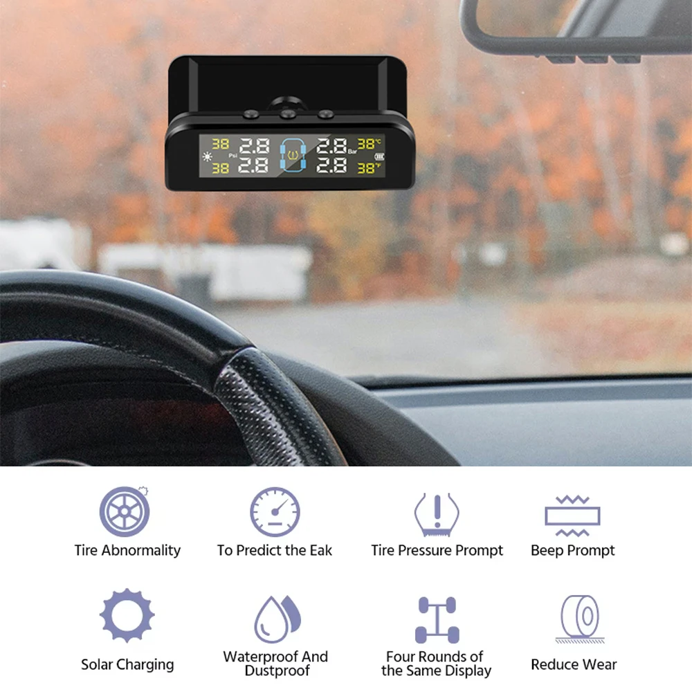 TPMS solar con sensores de presión: control de neumáticos - imagen 2