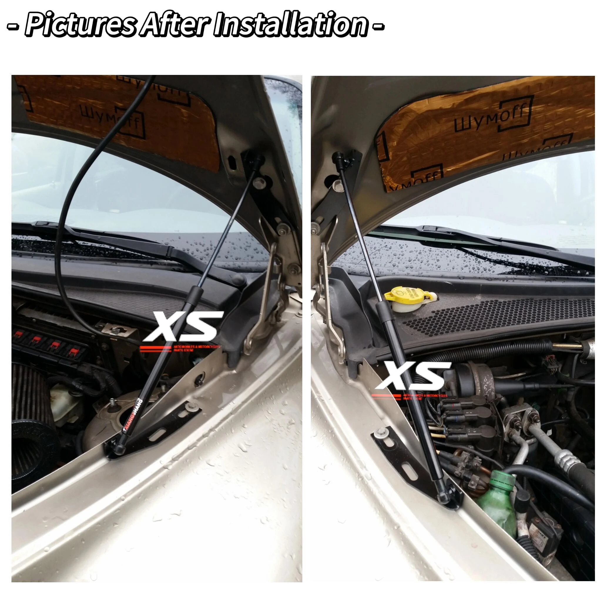 Puntales gas capó Chrysler PT Cruiser 2001-2010 amortiguadores soporte - imagen 2