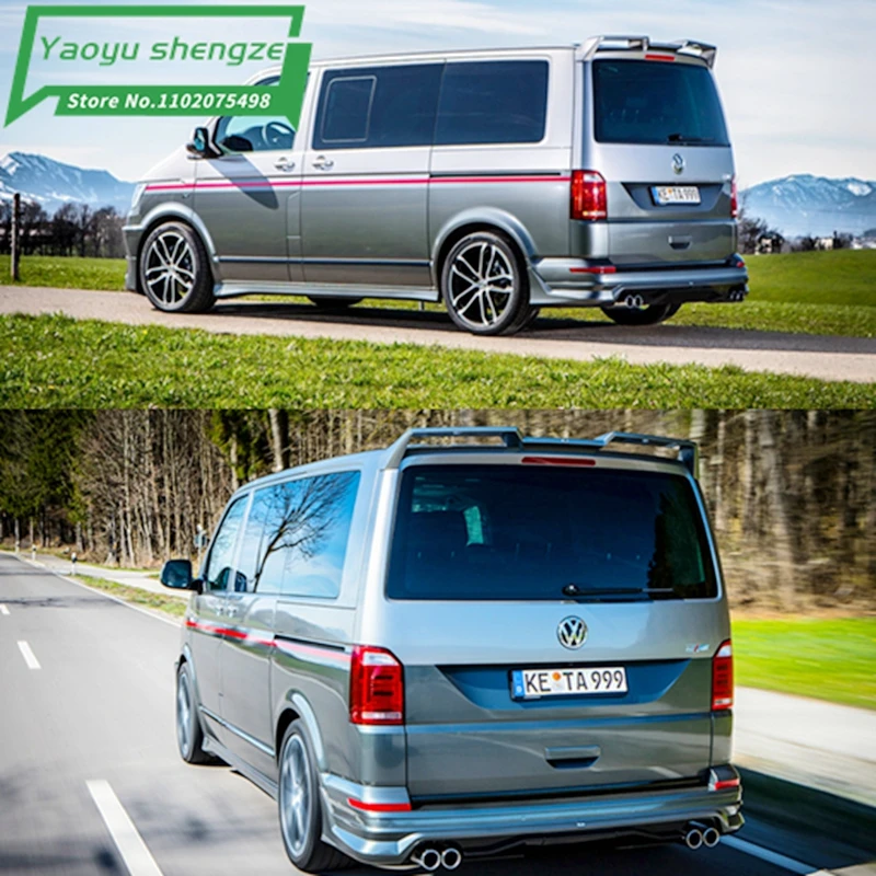 Alerón trasero de techo ABS para Volkswagen Multivan T6 2015-2019