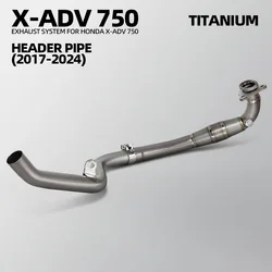 Colector de escape de titanio Honda Forza 750, ADV750 y NSS750