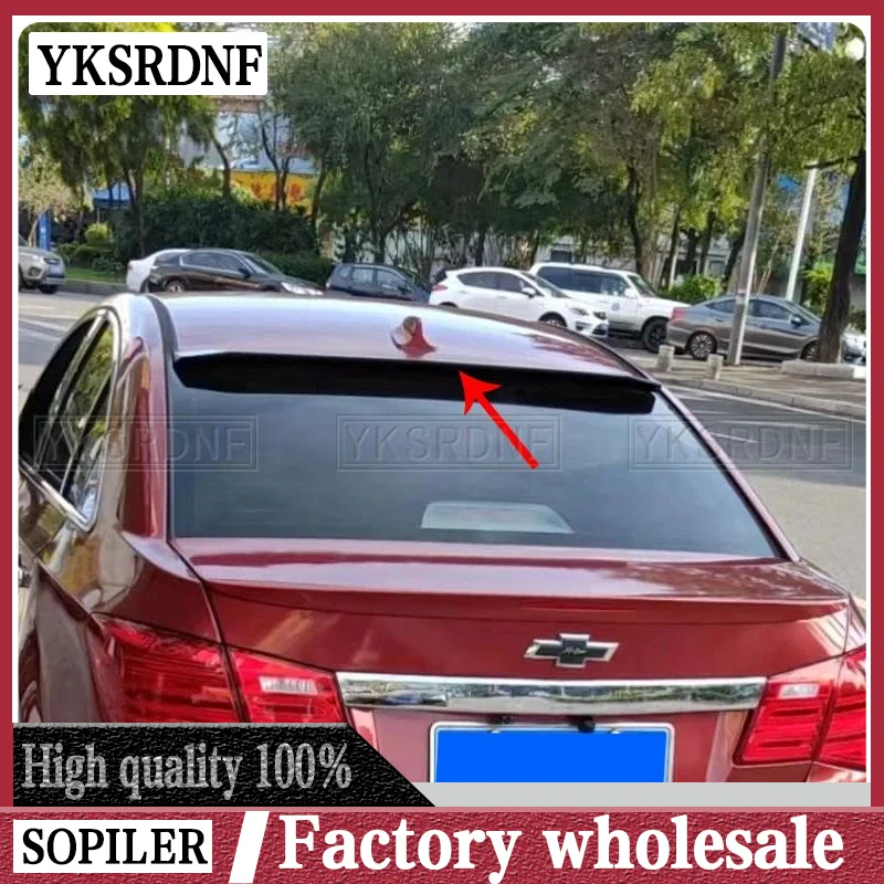 Alerón de techo ABS imprimado para Chevrolet Cruze 2009-2013