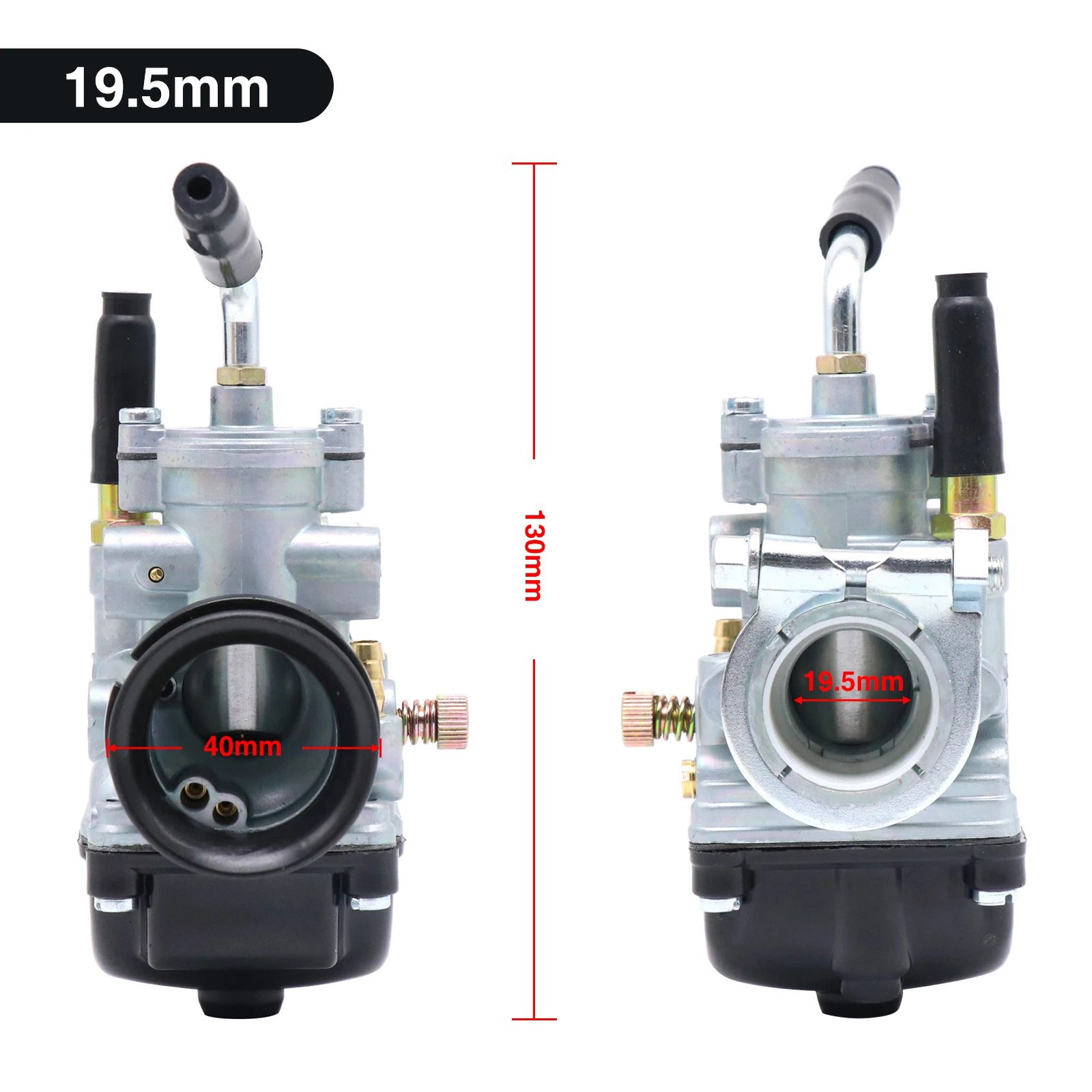 ZS Racing Carburador PHBG 4T con filtro para moto y scooter - imagen 4