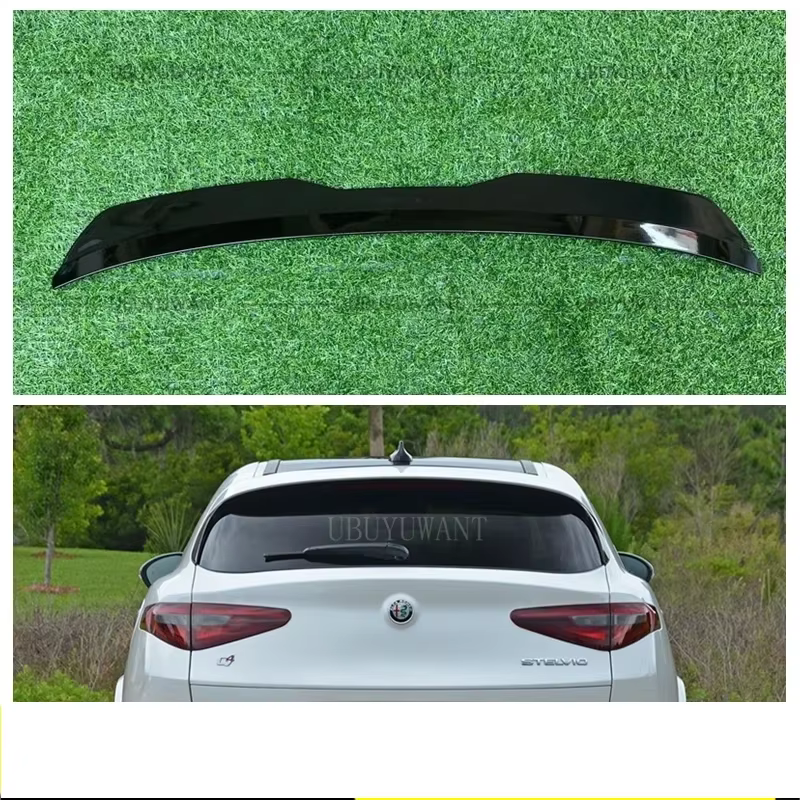 Alerón trasero ABS para Alfa Romeo Stelvio 2017-2020