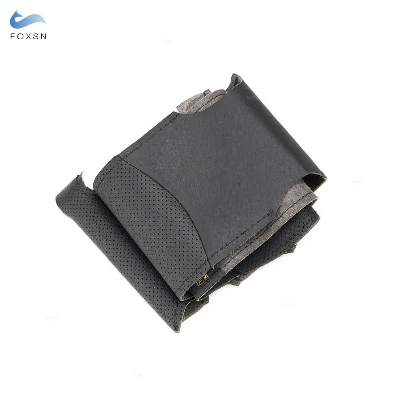Funda de volante trenzada negra para Opel Agila y Suzuki Swift - imagen 2