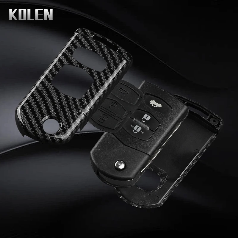 Funda de llave en carbono ABS para Mazda - compatible MX-5 y RX-8 - imagen 5