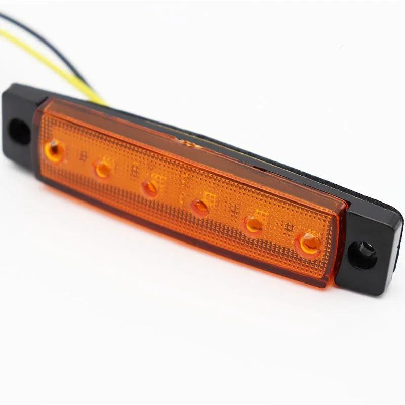 Luz LED ámbar de indicador de remolque para camión lateral trasera - imagen 2