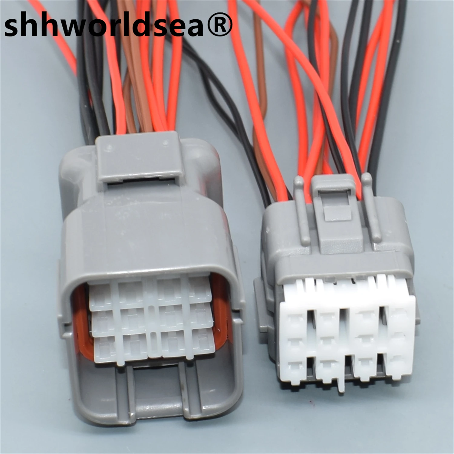 Shhworldsea 6189-0715 Conector eléctrico estanco de 16 pines, 1,8 mm