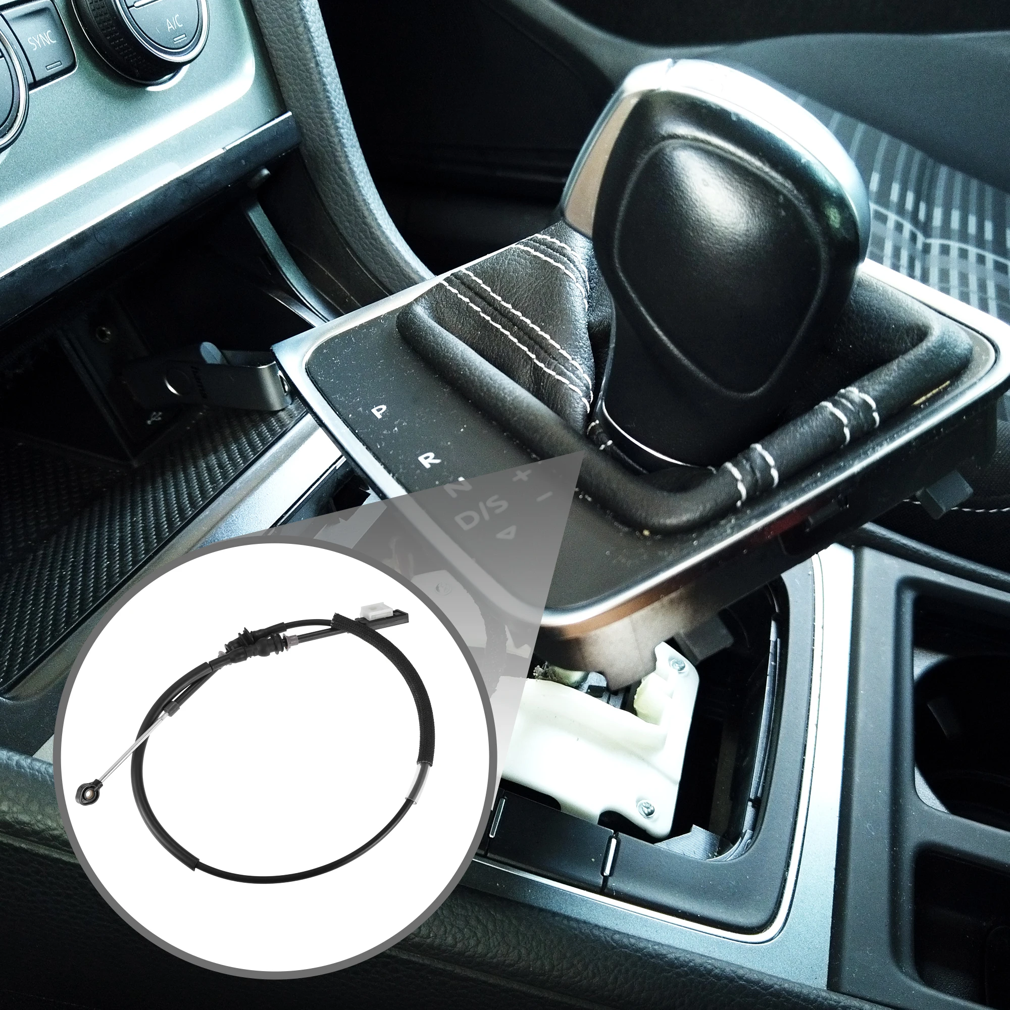 X Autohaux Cable de Control de palanca de cambios de transmisión automática para Ford Mustang, 2005, 2006, 2007, 2008, 2009 - imagen 3