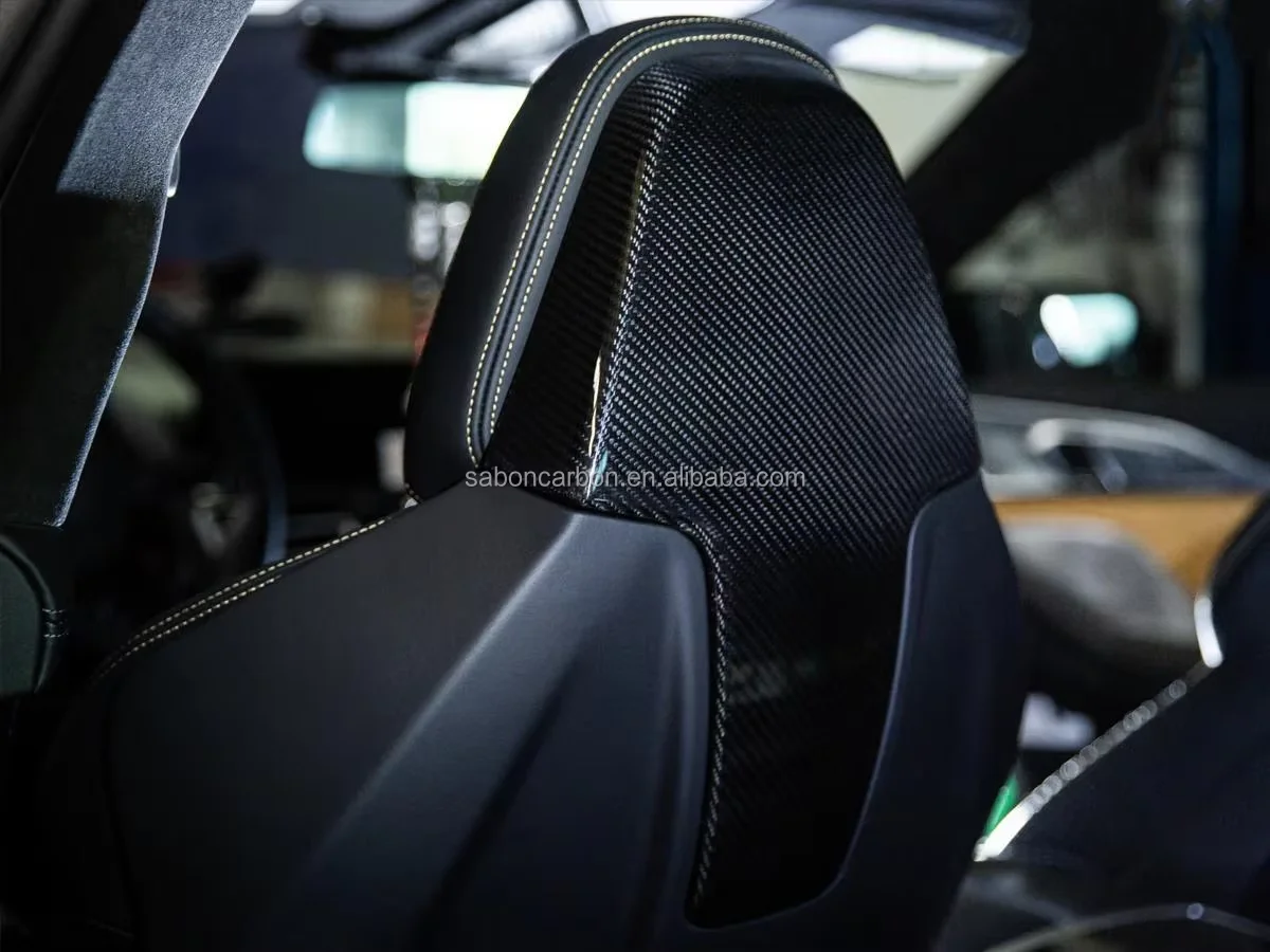 Cubiertas respaldo fibra de carbono para BMW M8 F91-F93 - imagen 5