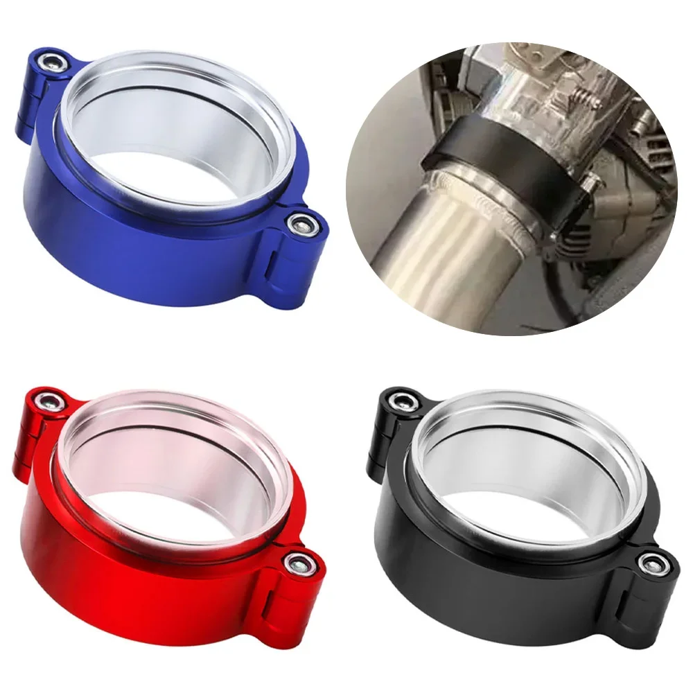 Kit abrazadera V-band anodizada para escape turbo 2-4 pulgadas - imagen 2