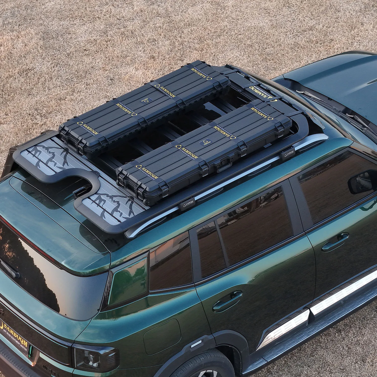 Baúl de techo 48L impermeable para coche - imagen 3