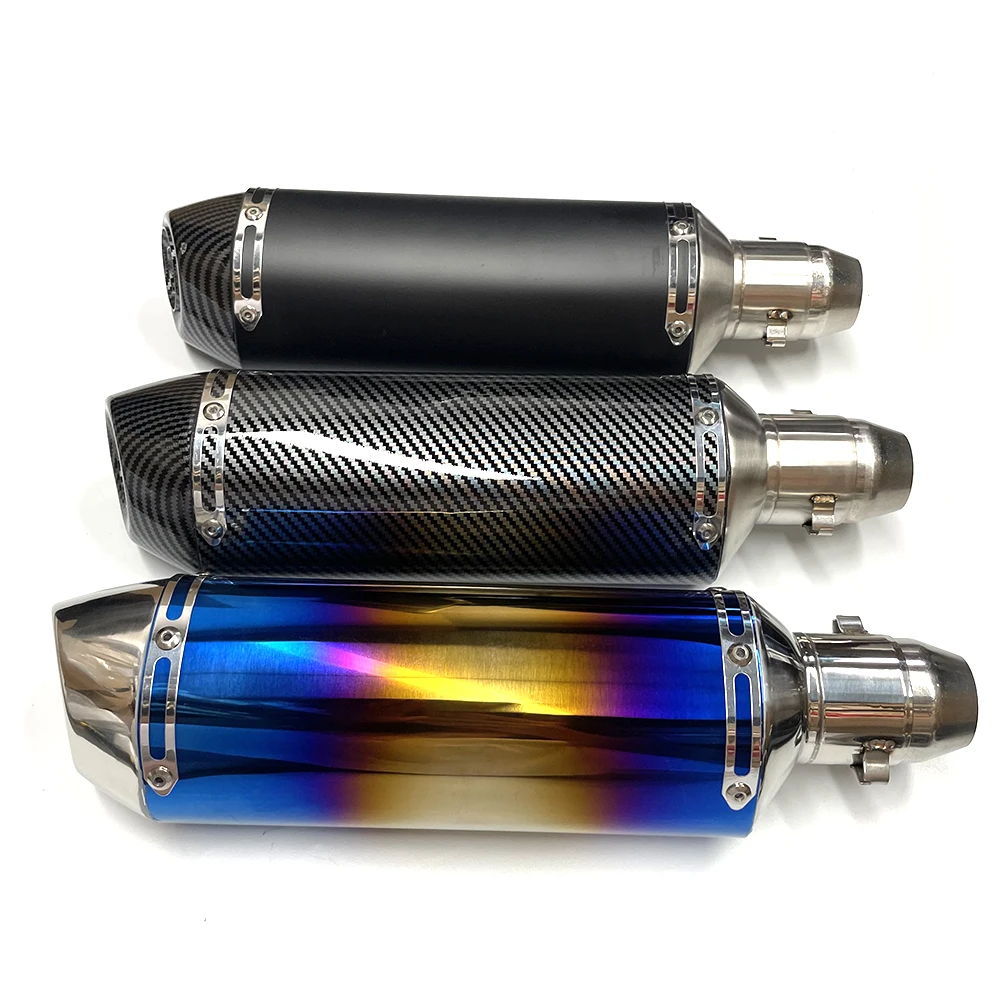 Escape de moto universal con DB Killer para Honda ZX6R y ZX10 - imagen 2
