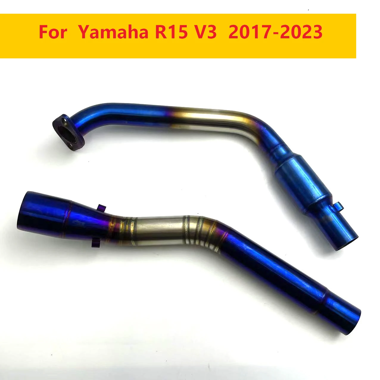 Silenciador de escape Yamaha R15 V3 MT-15 acero inoxidable - imagen 2