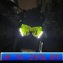 Protector de faro modificado CX Z400 para moto