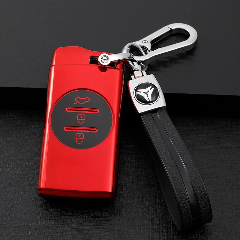 Funda TPU suave para llave de coche - Compatible Chery Tiggo 8 Arrizo 5 eQ7 - imagen 2