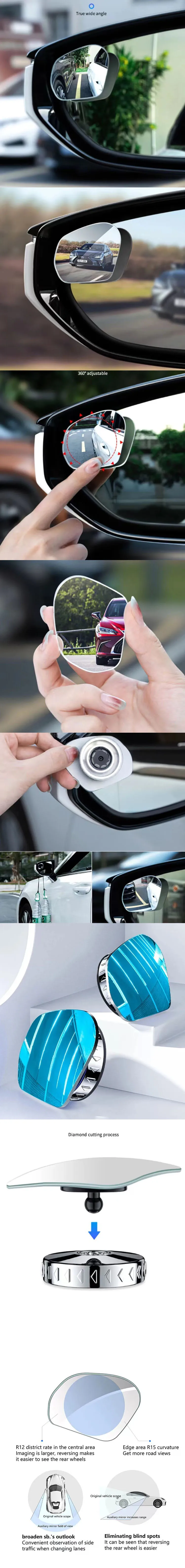 Vista del espejo retrovisor