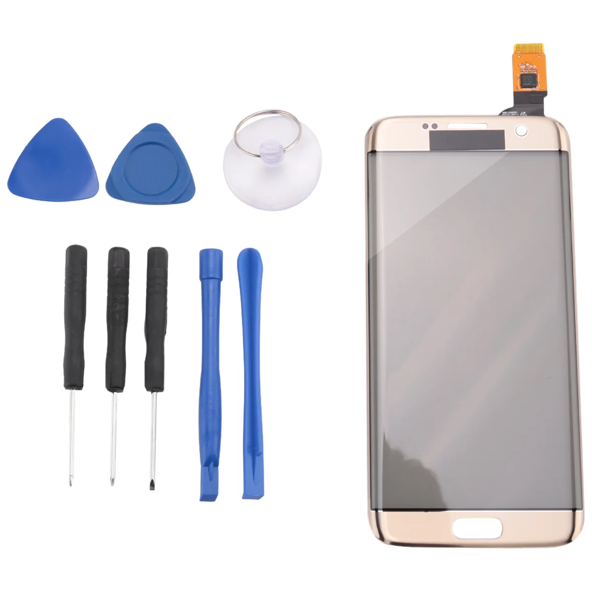 Pantalla táctil Samsung Galaxy S7 Edge G935, dorada