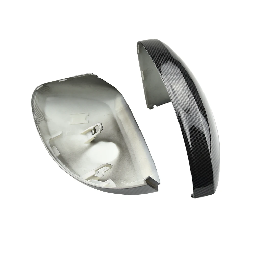 Tapas de espejo retrovisor VW Tiguan Allspace MK2 2017-2020 carbono - imagen 2